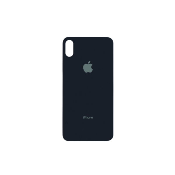 TAPA TRASERA IPHONE XS MAX NEGRA