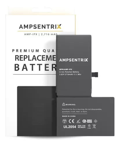 BATERIA IPHONE XR AMPSENTRIX CON FLEX