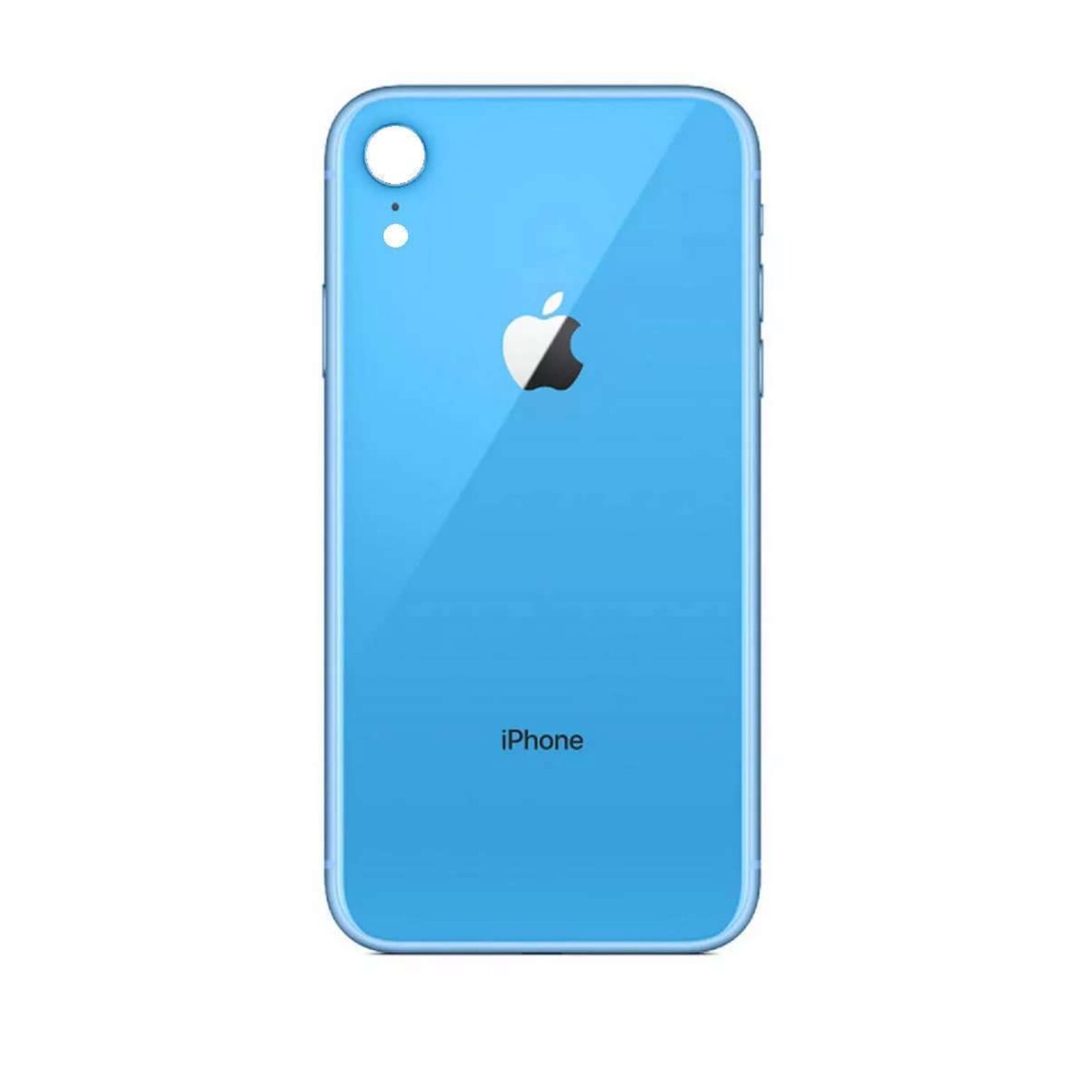 TAPA-TRASERA-IPHONE-XR-AZUL TAPA TRASERA IPHONE XR CELESTE - Imagen 1