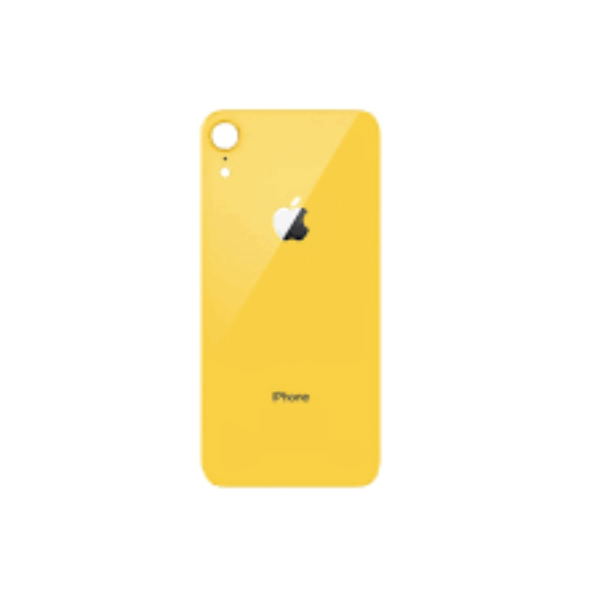 TAPA TRASERA IPHONE XR AMARILLA