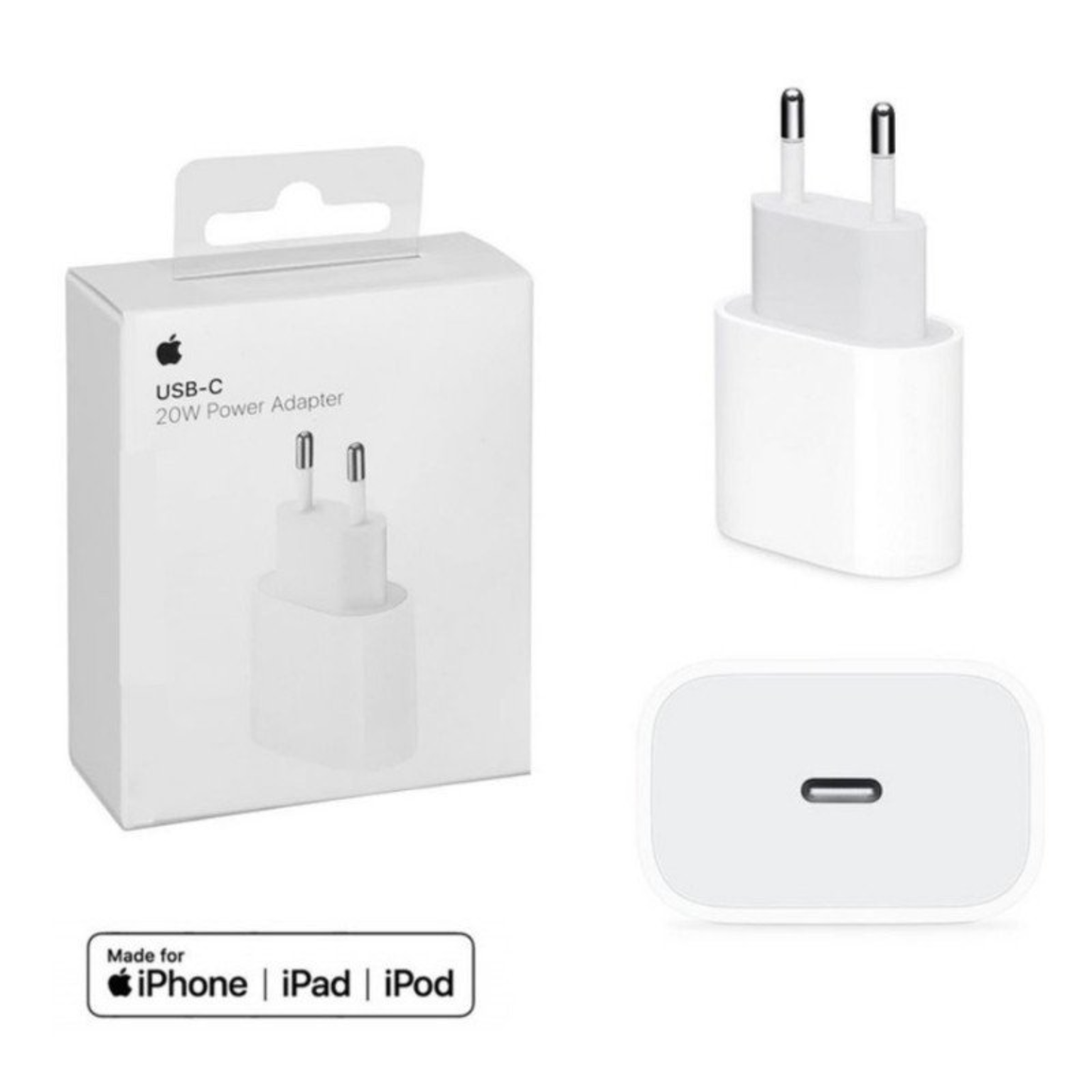 Cabezal 20w iPhone - Type C - Calidad Premium - Imagen 1