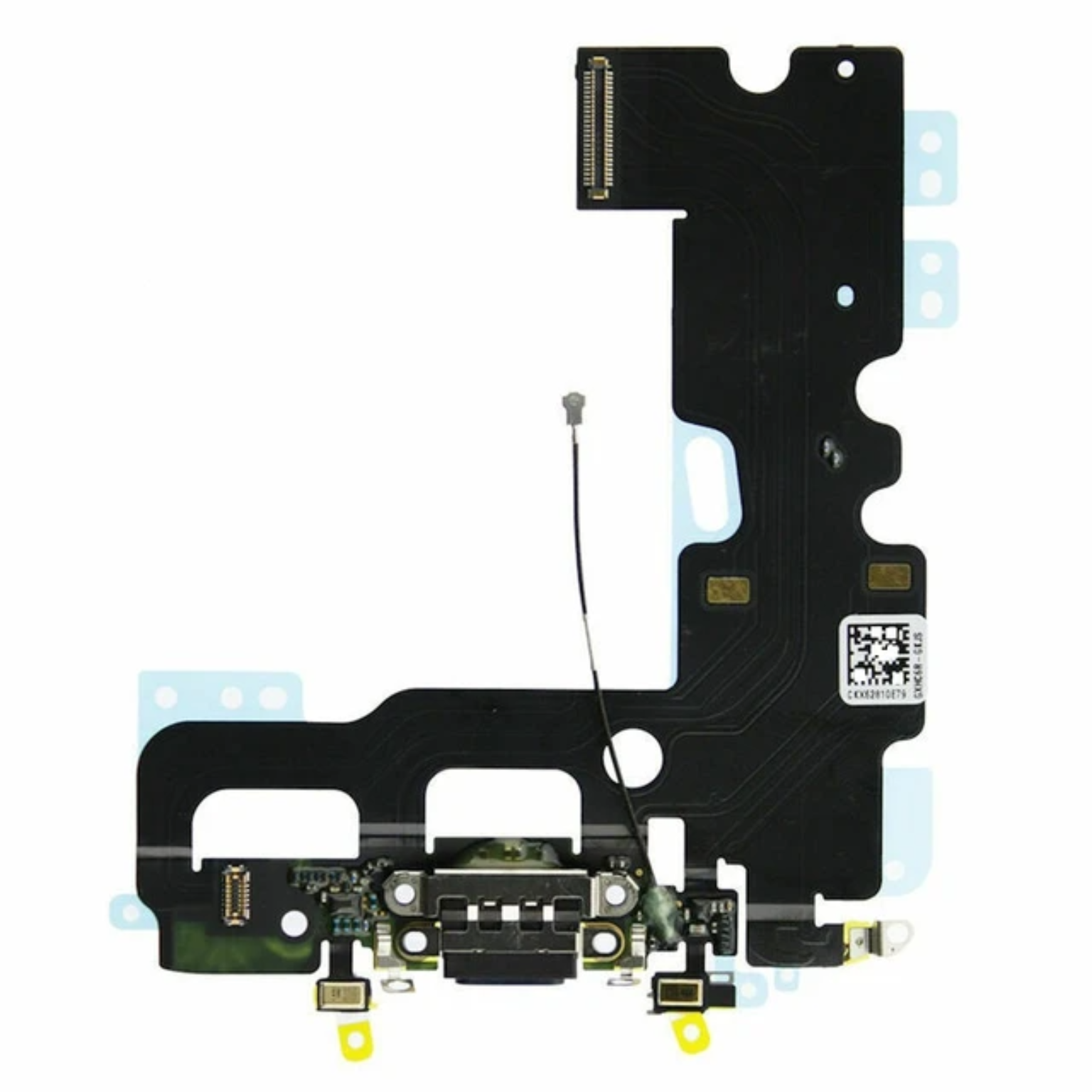 CONECTOR DE CARGA IPHONE 7G PLUS NEGRO - Imagen 1