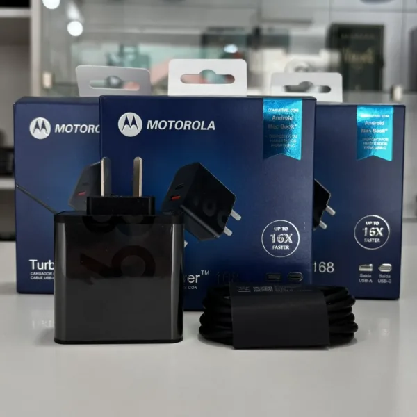 Cargador Motorola Turbo Power Type-C 168W