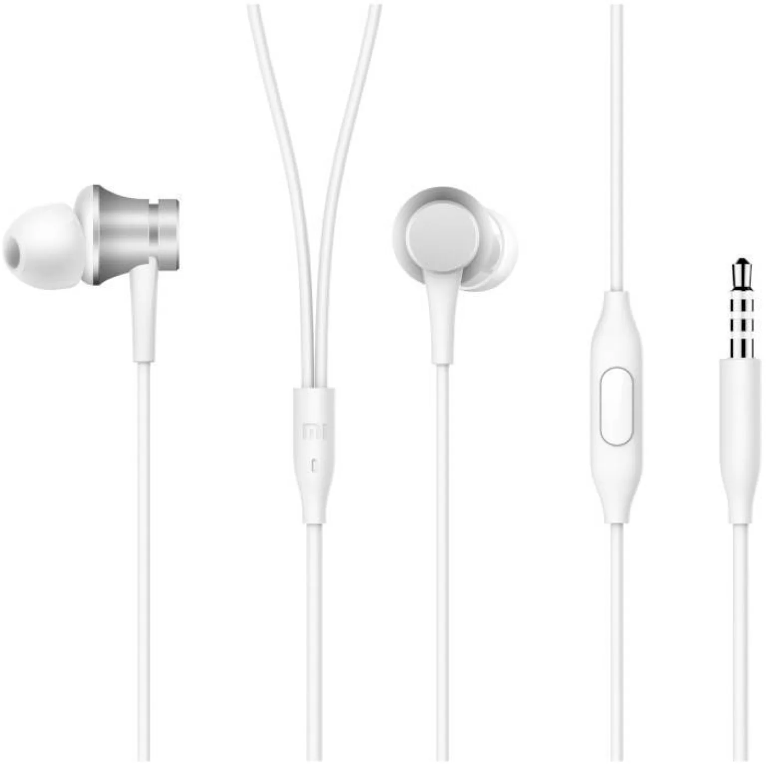 AURICULARES XIAOMI BASIC IN-EAR PLATA - ORIGINALES - Imagen 3