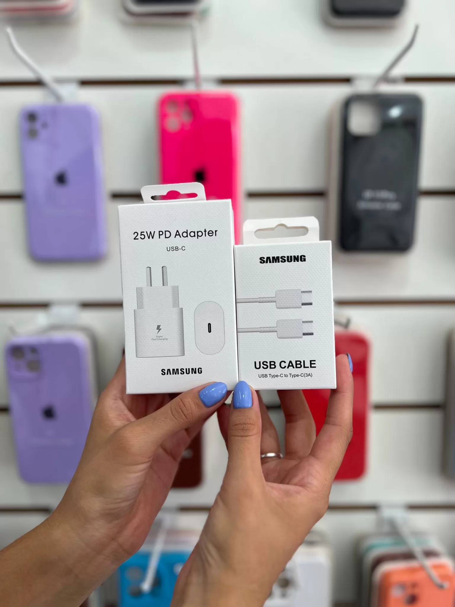 COMBO - Cabezal 25w Samsung y Cable C a C - Imagen 1