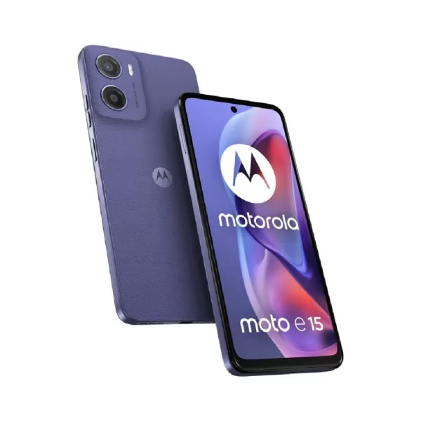 Motorola Moto E15 de 64GB - Hasta 6GB RAM - Violeta